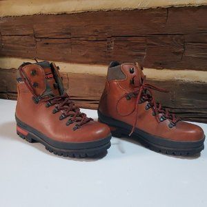 Tecnica Leather Hiking Trail Boots Insulated Tecni Dry Super Clima Size 8.5 Mens